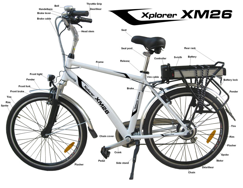 xplorer xm26 electric bike
